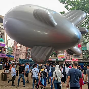 Groothandel reclame luchtballon PVC opblaasbaar digitaal bedrukt 5m buitenpromotie luchtboot te koop - Product Image 2