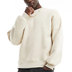 Grosir terbaik penjualan Crewneck bulu lengan panjang Pullover hoodie atasan musim gugur Fashion pakaian 2024