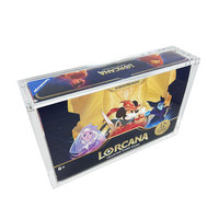 Boîtier acrylique Lorcana Display Booster Box English DE The First Chapter Lorcana Display Booster Box