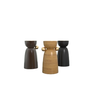 Best sell ultimo design all'ingrosso Eid Ramadan gifts new wood incensiere <span class=keywords><strong>old</strong></span> style bruciatore di incenso e oud Mubkhar - Product Image 2