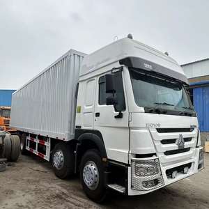 İkinci el HOWO DAMPERLİ KAMYON 9.6 metre konteyner yük kamyonu ihracatı - Product Image 6