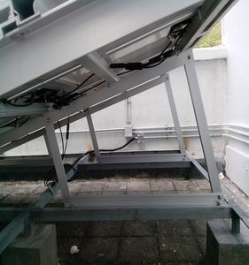 Structures de montage pour <span class=keywords><strong>panneaux</strong></span> photovoltaïques <span class=keywords><strong>sur</strong></span> <span class=keywords><strong>toit</strong></span> <span class=keywords><strong>plat</strong></span> avec fondation en béton de ciment Solution solaire - Product Image 4