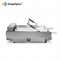 Machine à griller les pains à hamburger pour restaurant rapide, appareil électrique robuste pour réchauffer les pains à burger, caraméliseur de pains double face