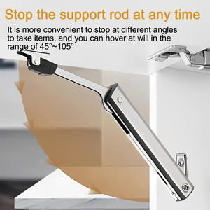 Supporto <span class=keywords><strong>per</strong></span> Coperchi di Mobili con Chiusura Morbida e Blocco Libero, Accessori <span class=keywords><strong>per</strong></span> Mobili in Vendita - Product Image 5