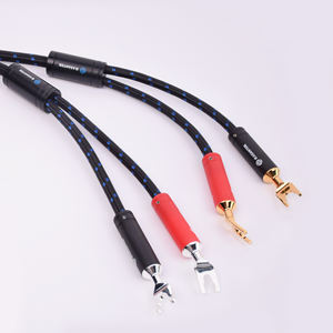 RASANTEK Fil de haut-parleur <span class=keywords><strong>HIFI</strong></span> plaqué or et argent haut de gamme (1-5M) POM Shell & Spade Plug pour audiophile <span class=keywords><strong>DIY</strong></span> Projects - Product Image 5