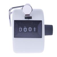 Compteur manuel à 4 chiffres avec coque en plastique, affichage au doigt, pour le comptage, le chronométrage et les points de golf