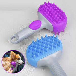 Cepillo de Ducha para Mascotas de Silicona Ecológico Premium OEM, Masaje Suave en las Uñas, Aseo Suave y Relajante para Perros y Gatos, Uso Doméstico Absoluto - Product Image 2