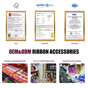 Nature-pak OEM Vente en gros Nœuds en ruban de <span class=keywords><strong>satin</strong></span> à bordure dorée, Nœuds en ruban étoile, Nœuds floraux pour la décoration de cadeaux, la Saint-Valentin, les fêtes et les mariages - Product Image 6