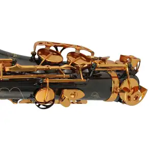 Nero Nickel Plate corpo oro lacca chiave professionale <span class=keywords><strong>Sax</strong></span> cinese Alt Lus Weman sassofono Alto - Product Image 4