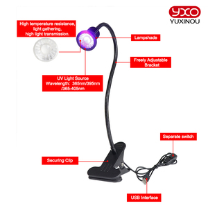 10w Led Nail Lights Sèche Lampe UV Ultraviolet Flexible Clip-On Bureau Mini USB Gel Durcissement Manucure Pédicure Salon Outils - Product Image 6