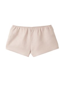 2022 novo design de 100% linho plain sólidos Mulher loungewear rosa sexy pijama de linho puro linho shorts conjuntos singlet - Product Image 6