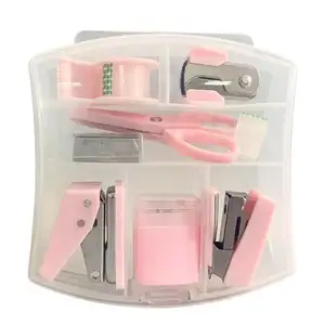 Mini ensemble de papeterie de bureau Kits d'approvisionnement Sachool accessoires de bureau essentiels