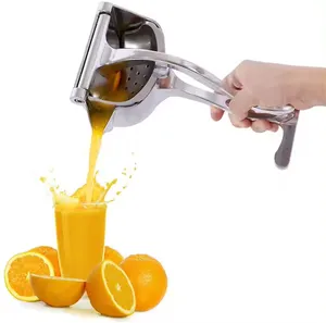 Kitchen Accessories New Products 2024 Personal Quick Press Portable Citrus Stainless Steel Fruits Orange Hand Juicer Squeezer