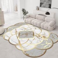 Tapis en velours diamanté 3D brillant, tapis de couloir, antidérapant, lavable, tapis de salon pour hôtel