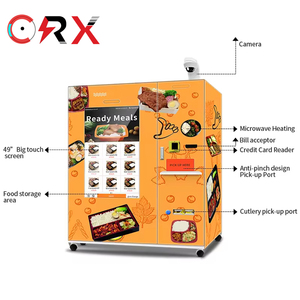 Système de facture de pièces chaudes et froides Distributeur automatique de repas alimentaires Distributeur automatique d'aliments chauds - Product Image 4