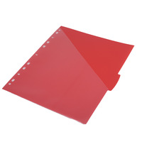 Personnalisé A4 A5 A6 PP plastique spirale 11 trous planificateur classeur Pages latérales feuilles index onglets classeur séparateurs pour fournitures de bureau