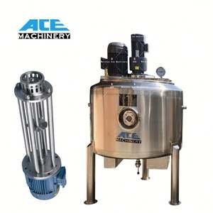 Equipo para la Elaboración de Champú de 100L, 500L, 1000L, 2000L, Máquina Mezcladora de Cosméticos, Tanque Mezclador de Gel de Ducha - Product Image 2