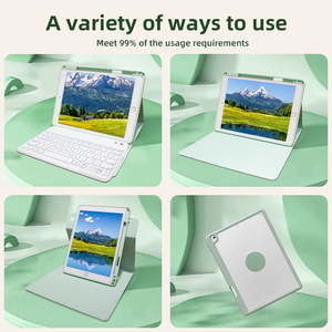 Bao da PU cho 2019 <span class=keywords><strong>Ipad</strong></span> Air 3/ 2017 <span class=keywords><strong>iPad</strong></span> Pro 10.5-inch trường hợp máy tính bảng 360 độ xoay khung bảo vệ - Product Image 4