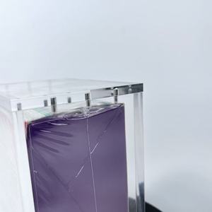 Ssj hiện đại <span class=keywords><strong>Acrylic</strong></span> Pokemon thẻ hiển thị hộp nhựa trong suốt quá trình ép phun dày 5mm - Product Image 3