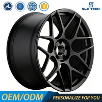 Rines de Lujo FF01 Forjados Monobloque Cóncavos de Malla para BMW M3 M4 Mercedes AMG Audi RS Tesla Model 3 Model S