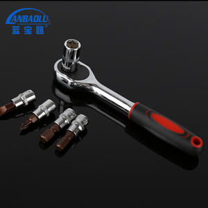 Lanbaolu Socket Wrench Set <b>1</b>/<b>2</b> In Metric Chromium Vanadium Steel <b>Ratchet</b> Tool For Auto Repair Mechanic Use - Product Image 5