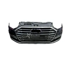 2016-2023 The most popular For Audi A8 D5 S8 complete front bumper with grille car bumper body kit