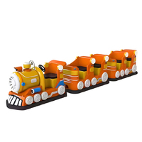 Train électrique sans rail du fournisseur chinois pour l'attraction extérieure de parc d'attractions de passager
