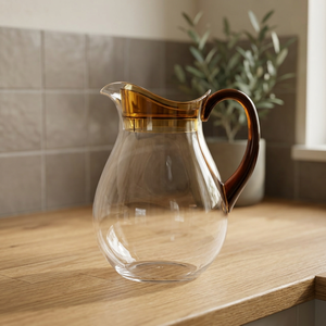 Carafe à eau classique en acrylique écologique sans BPA de 1 litre avec couvercle à boire directement pour le camping et les activités de plein air, compatible lave-vaisselle - Product Image 3