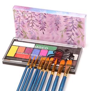 Vente en gros Palette de <span class=keywords><strong>peinture</strong></span> <span class=keywords><strong>gouache</strong></span> 15 couleurs Ensemble de <span class=keywords><strong>peinture</strong></span> pour le <span class=keywords><strong>visage</strong></span> et le corps activé par l'eau pour le dessin et la <span class=keywords><strong>peinture</strong></span> - Product Image 4