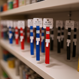 Porta Badge Singolo ILAN 100x90mm con Gancio - Product Image 3