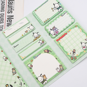 Dễ thương pochacco dán notepad văn phòng phẩm Cô Gái Văn phòng phẩm mới dễ thương Anime tiện lợi cuốn sách lưu ý cuốn sách - Product Image 5