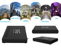 Amplificador/Repetidor/Potenciador de Señal Móvil de Banda Dual Signalsmith LTE 4G 1800MHz+N78 5G 3500MHzAGC+ALC 25dBm