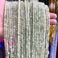 Perles de pierres précieuses en turquoise naturelle de Hubei, Chine, en vrac, facettées en forme de cube, perles carrées de 4*4 mm pour la fabrication de bijoux
