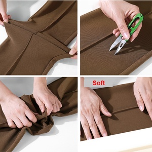 Pantalon évasé <span class=keywords><strong>grande</strong></span> <span class=keywords><strong>taille</strong></span> pour femme, pantalon de travail <span class=keywords><strong>taille</strong></span> haute extensible 7XL, pantalon de bureau professionnel - Product Image 6