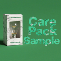 Boîtes d'emballage en carton ondulé rigide recyclable pour ampoules LED, boîtes d'affichage pour produits électroniques réutilisables, vente en gros