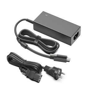 PD3.0 USB-C อะแดปเตอร์จ่ายไฟแบบล็อคได้ 65W สำหรับอุปกรณ์การแพทย์ มาตรฐาน EN60601 GaN-Desktop-C14 - Product Image 4