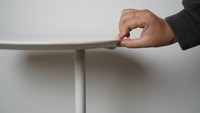 Table basse console ADA en MDF, réglable en hauteur avec vérin à gaz, durable, moderne et minimaliste, idéale pour appartement