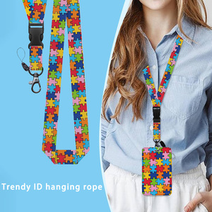 In-stock fun puzzle badge scrolls, bus cards, name tags, <b>ID</b> cards, exhibition work permits, <b>ID</b> cards, neck straps - Product Image 3