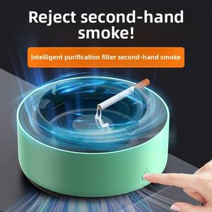 Ceniceros inteligentes al por mayor con purificador de aire y control de olores-Sensor automático, filtro HEPA para el hogar, la Oficina, áreas para fumadores - Product Image 4