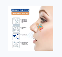 Bandes nasales sportives personnalisées de haute qualité, respirantes, ruban adhésif pour la bouche et bandes nasales pour le ronflement, meilleur sommeil, patchs corporels
