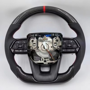 <span class=keywords><strong>พวงมาลัย</strong></span>คาร์บอนไฟเบอร์แบบกำหนดเองสำหรับรถยนต์โตโยต้า อัลฟาร์ด 20 30 แคมรี่ ไฮลักซ์ แลนด์ครุยเซอร์ LC200 LC300 ปราโด 120 150 200 - Product Image 5