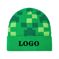 Bonnet tricoté en Jacquard pour adulte, Logo personnalisé