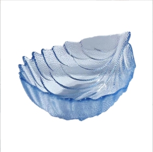 Tazón <span class=keywords><strong>de</strong></span> fruta <span class=keywords><strong>de</strong></span> vidrio con forma <span class=keywords><strong>de</strong></span> hoja creativa europea para el hogar, sala <span class=keywords><strong>de</strong></span> estar, plato <span class=keywords><strong>de</strong></span> <span class=keywords><strong>dulces</strong></span> <span class=keywords><strong>de</strong></span> lujo - Product Image 5
