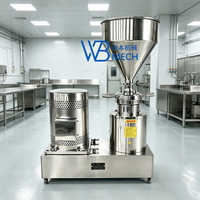 Broyeur Colloïdal Industriel en Acier Inoxydable de Qualité Alimentaire, Type Split, pour Beurre de Cacahuète, Pâte de Sésame, Confiture de Fruits, Sauce Pimentée