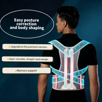 Nouveau Corset Ajustable pour Adultes 2025, Correcteur de Posture, Logo Personnalisé, Soutien Dorsal Lombaire pour les Épaules et la Colonne Vertébrale