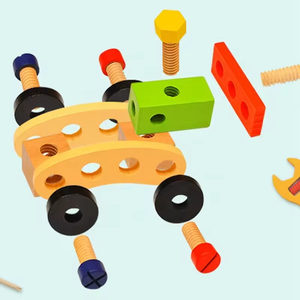 Juego <span class=keywords><strong>de</strong></span> <span class=keywords><strong>Herramientas</strong></span> <span class=keywords><strong>de</strong></span> Juguete para Niños Pequeños con <span class=keywords><strong>Caja</strong></span> <span class=keywords><strong>de</strong></span> <span class=keywords><strong>Madera</strong></span>, Juguetes Educativos <span class=keywords><strong>de</strong></span> Aprendizaje Temprano, Juguetes <span class=keywords><strong>de</strong></span> <span class=keywords><strong>Madera</strong></span> Montessori para Niños - Product Image 3