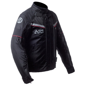 Chaqueta de moto de turismo para mujer de 3 capas con certificación Befast TRANSFORMER Lady CE negra S - Product Image 2