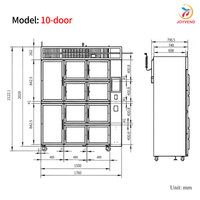 Máquina Expendedora de Flores Refrigerada Automática JFP en Venta, Enfriador de Ramos Frescos, Dispensador Floral con Pantalla Táctil 24/7, de Lujo