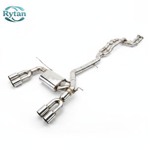 Sistema <span class=keywords><strong>de</strong></span> Escape Valvetronic Rytan con Válvulas, <span class=keywords><strong>de</strong></span> Acero Inoxidable, <span class=keywords><strong>de</strong></span> Igual Longitud, Catback para <span class=keywords><strong>BMW</strong></span> M3/<span class=keywords><strong>M4</strong></span>/F80/F82 (S55) 3.0T - Product Image 4