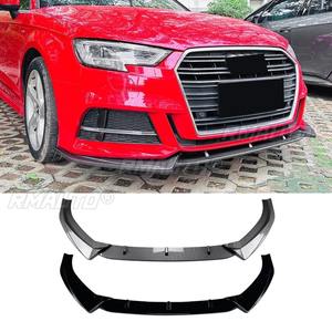 Spoiler de pare-chocs avant, diffuseur, séparateur, pièce de modification pour Audi A3 S3 8V Late Stage Sline 2017-2020, accessoires auto - Product Image 1